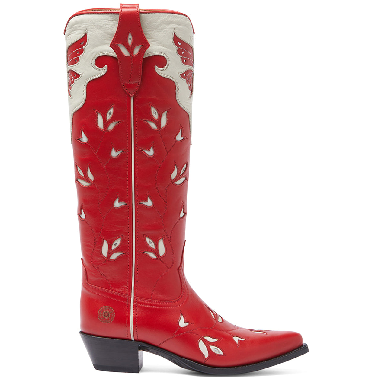 SCARLETT BUTTERFLY, WOMEN'S WESTERN, TALL BOOTS, RIGHT BOOT