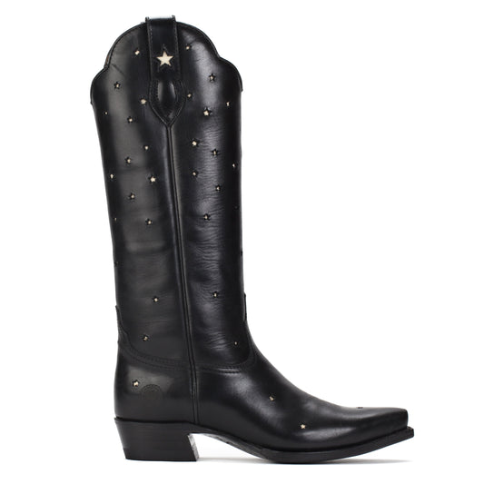 Womens Presidio Black - Tall Shaft Cowboy Boots - Ranch Road Boots™